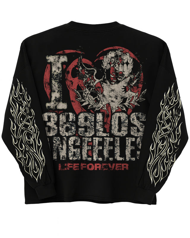 Cupid Forever Long-Sleeve T-Shirt