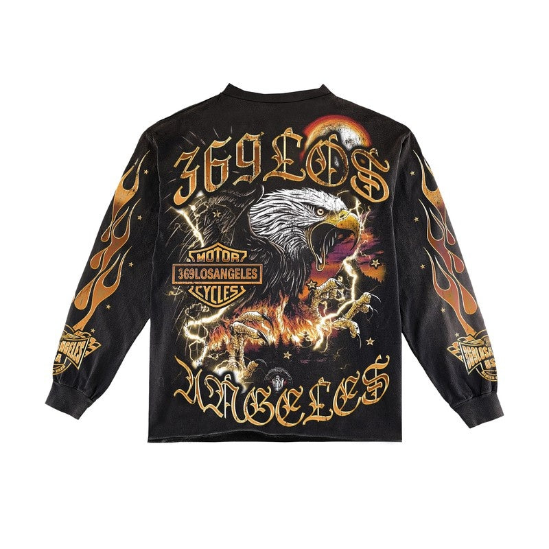 Racing Eagle Long-Sleeve T-Shirt