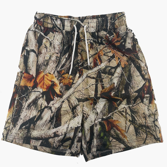 Woodland Camo Mesh Shorts