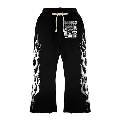Dreams Long-Sleeve T-Shirt & Flare Sweatpants Full Set