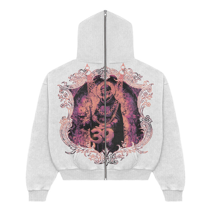 Pure Saint Full Zip Hoodie & Flare Sweatpants Full Set