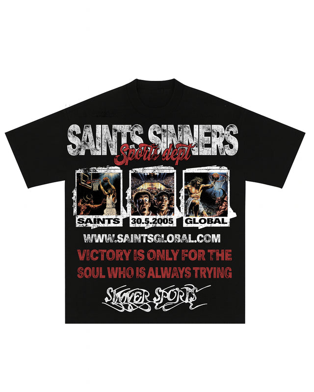 Saints Sinners Short-Sleeve T-shirt