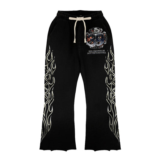 Hotter Than Hell  Flare Sweatpants