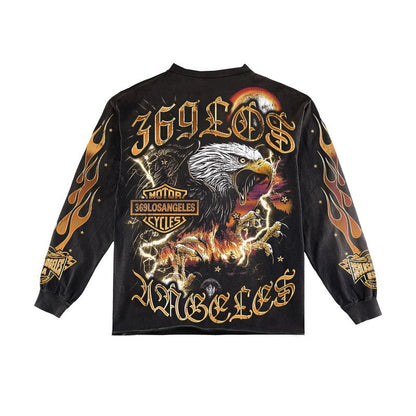 Racing Eagle Long-Sleeve T-Shirt