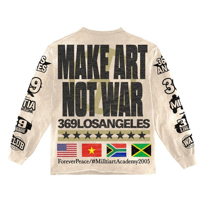 Warzone Long-Sleeve T-Shirt & Flare Sweatpants Full Set