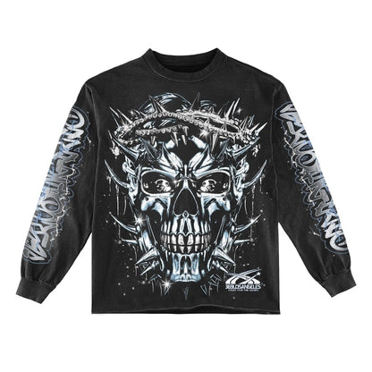 Fight For Glory Long-Sleeve T-Shirt & Flare Sweatpants Full Set