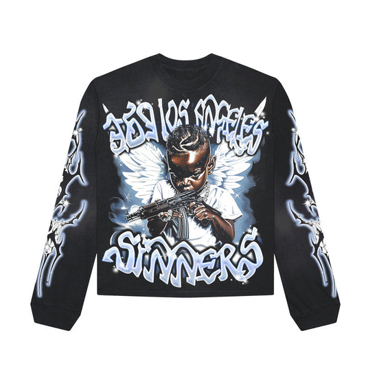 Art Heals Pain Long-Sleeve T-Shirt