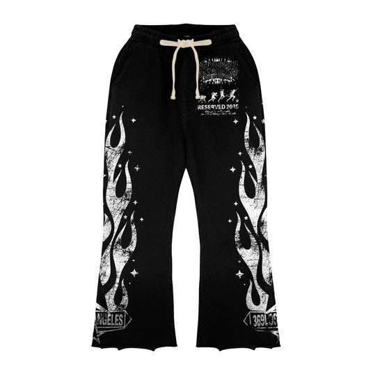 Reserved Flare Sweatpants