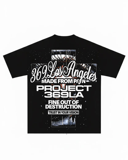 Trust In Your Vision Short-Sleeve T-Shirt & Flare Sweatpants Full Set