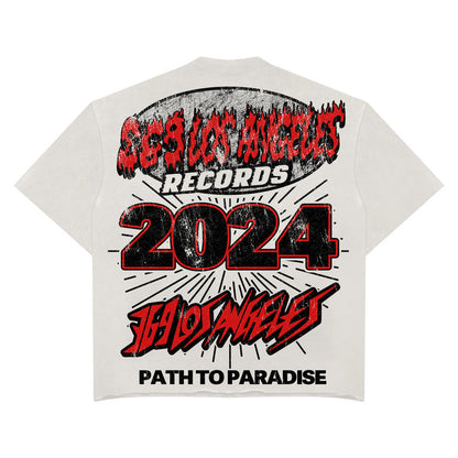 Skeleton Biker Short-Sleeve T-Shirt